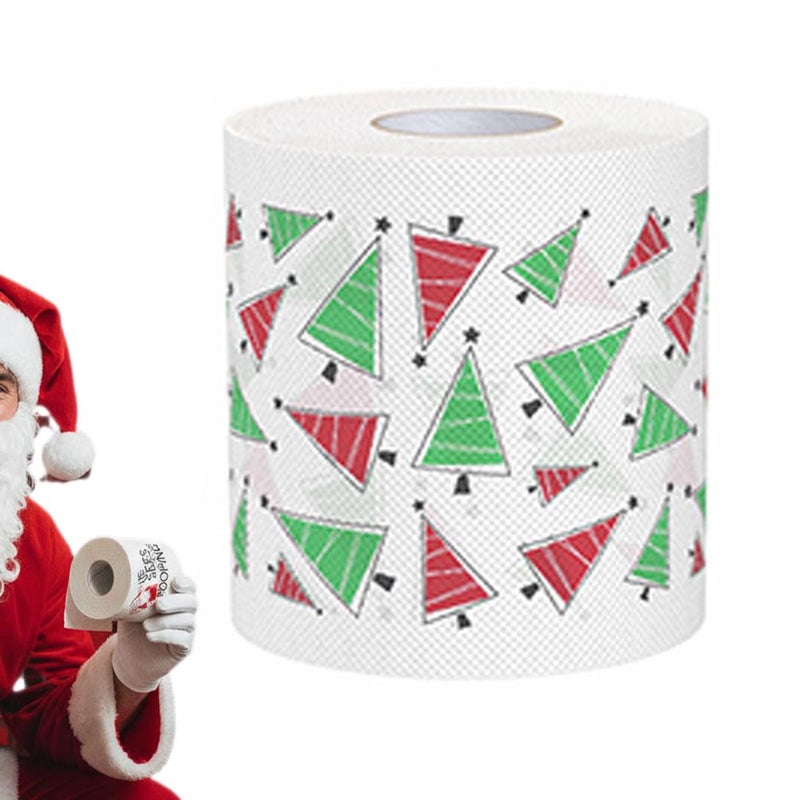 Christmas-themed printed toilet paper, colorful printed toilet paper, bulk export, printed toilet paper, free shipping.
